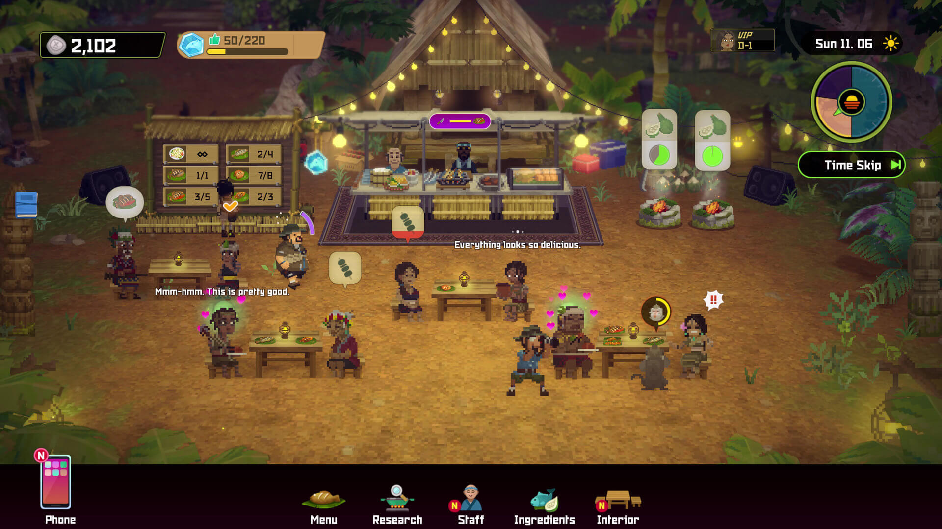 Bancho Grill gameplay in DAVE THE DIVER: In the Jungle