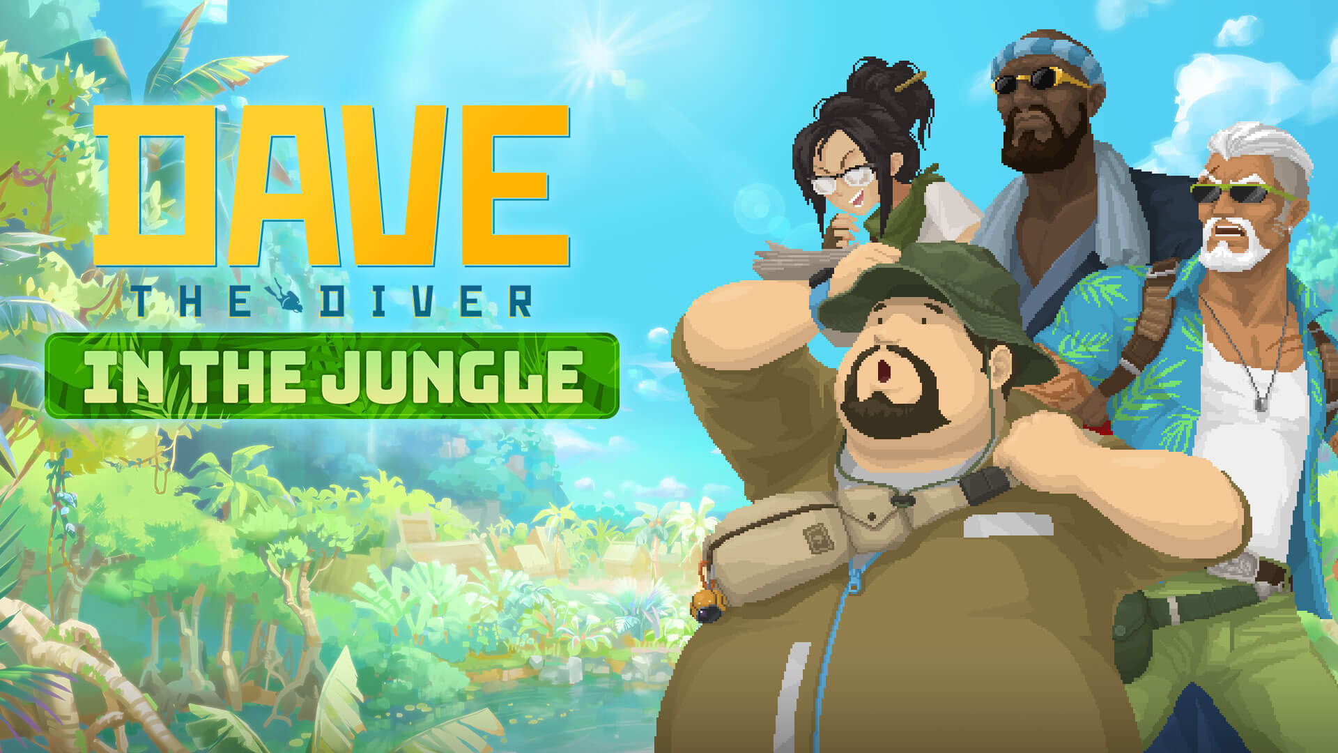 The tropical Utara jungle from DAVE THE DIVER: In the Jungle